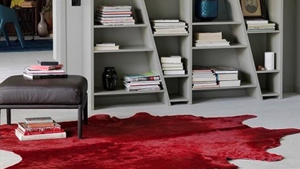 Teppich in Trendfarbe Marsala: Möbel Pfister